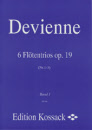 Devienne: 6 Flötentrios op.19 Band 1